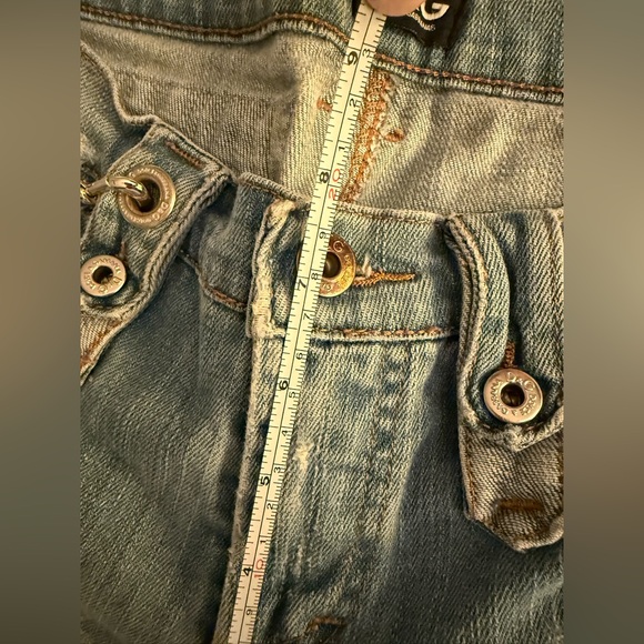 Dolce & Gabbana Jeans 28 early 2000’s Y2K style hemmed at 29 inch inseam - Picture 10 of 11